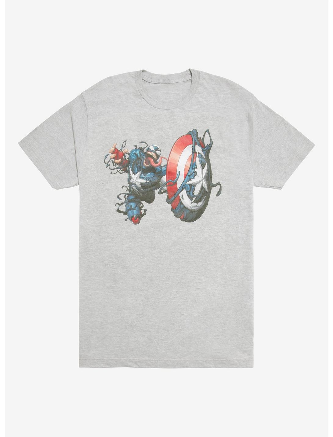 Marvel Venom Captain America Unisex T-shirt