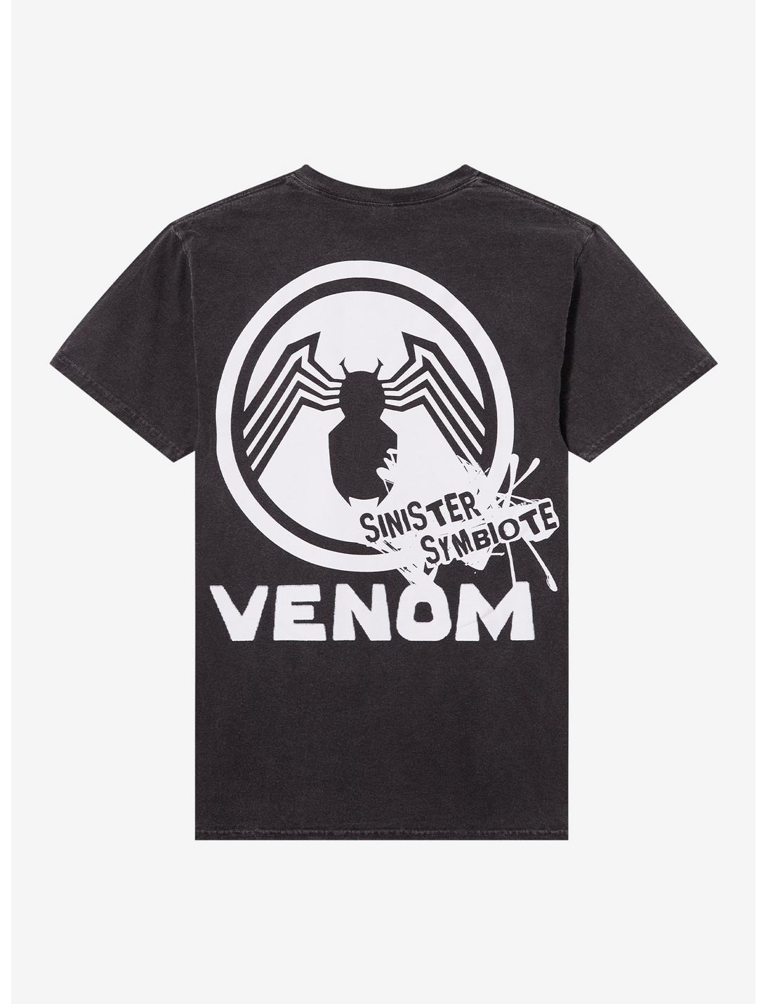 Marvel Venom Grey Wash Two-sided T-shirt-2