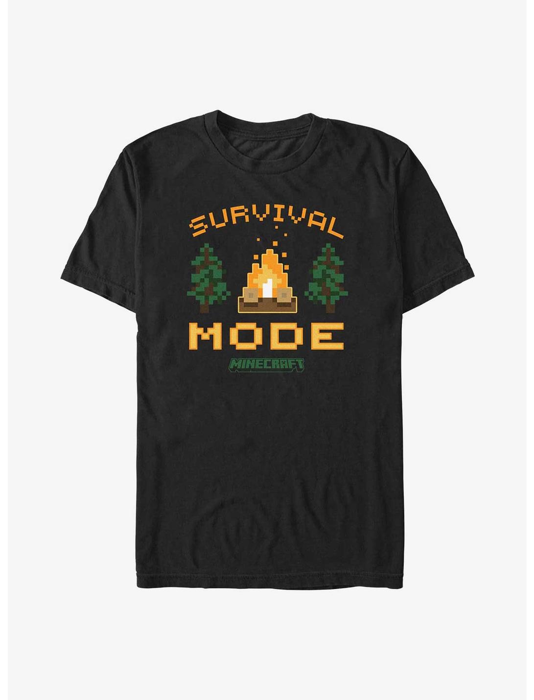 Minecraft Camp Fire Survival Unisex T-shirt