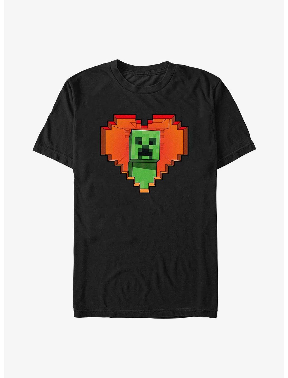 Minecraft Creeper Valentine Unisex T-shirt