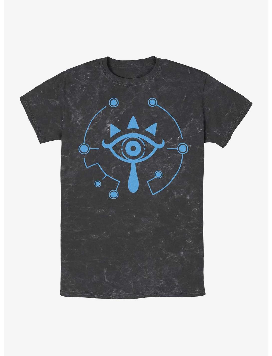 Nintendo Zelda Breath Of The Wild Eye Mineral Wash Unisex T-shirt