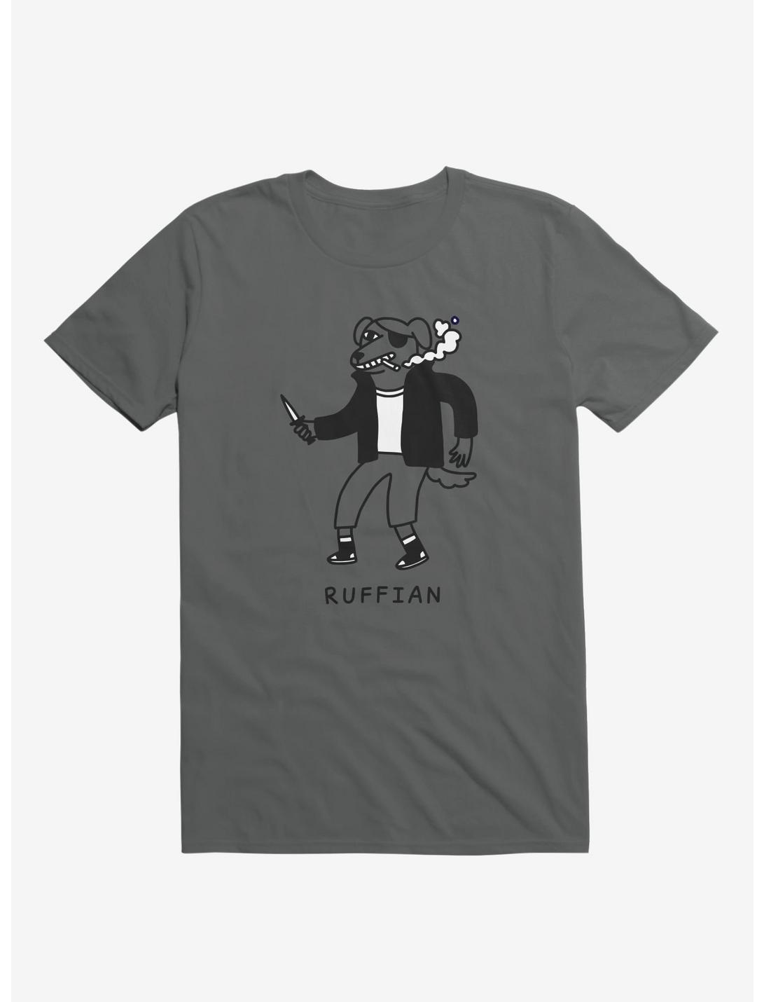 Ruffian Dog Asphalt Grey Unisex T-shirt