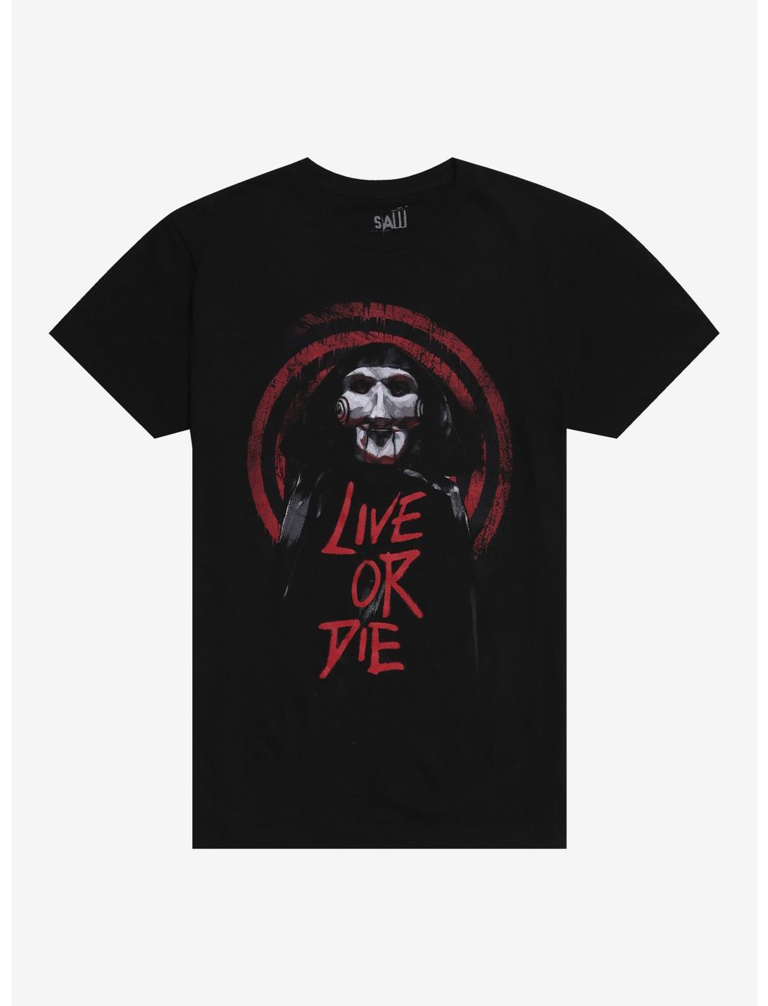 Saw Jigsaw Live Or Die Unisex T-shirt