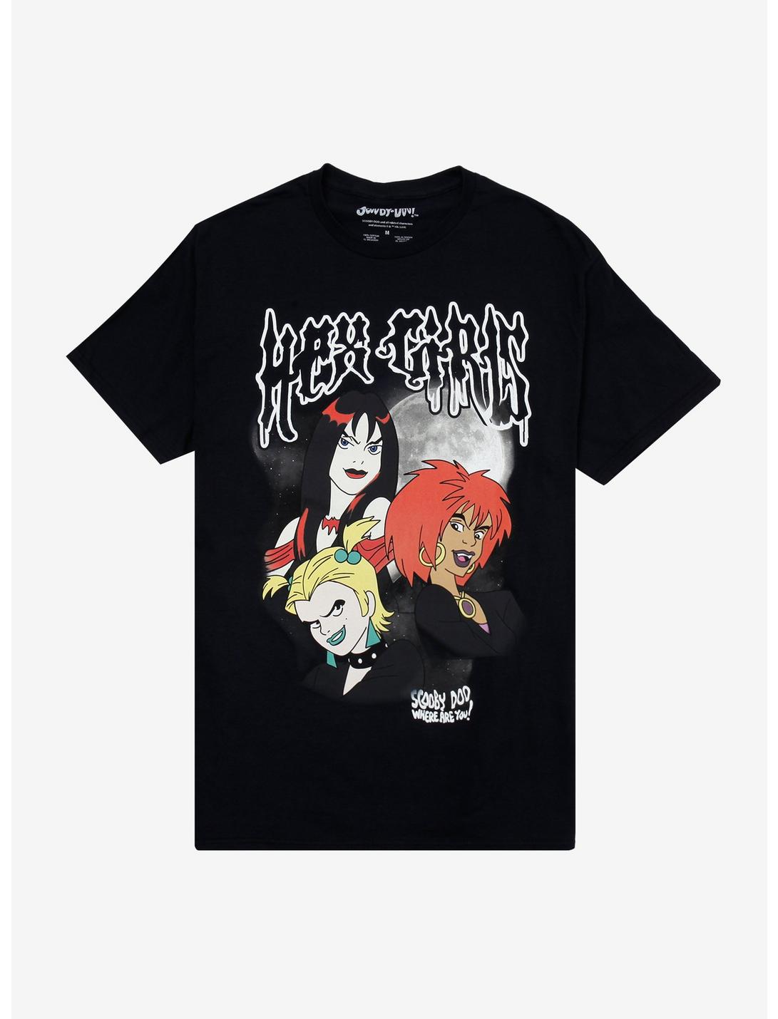 Scooby-doo Hex Girls Moon Metal Unisex T-shirt