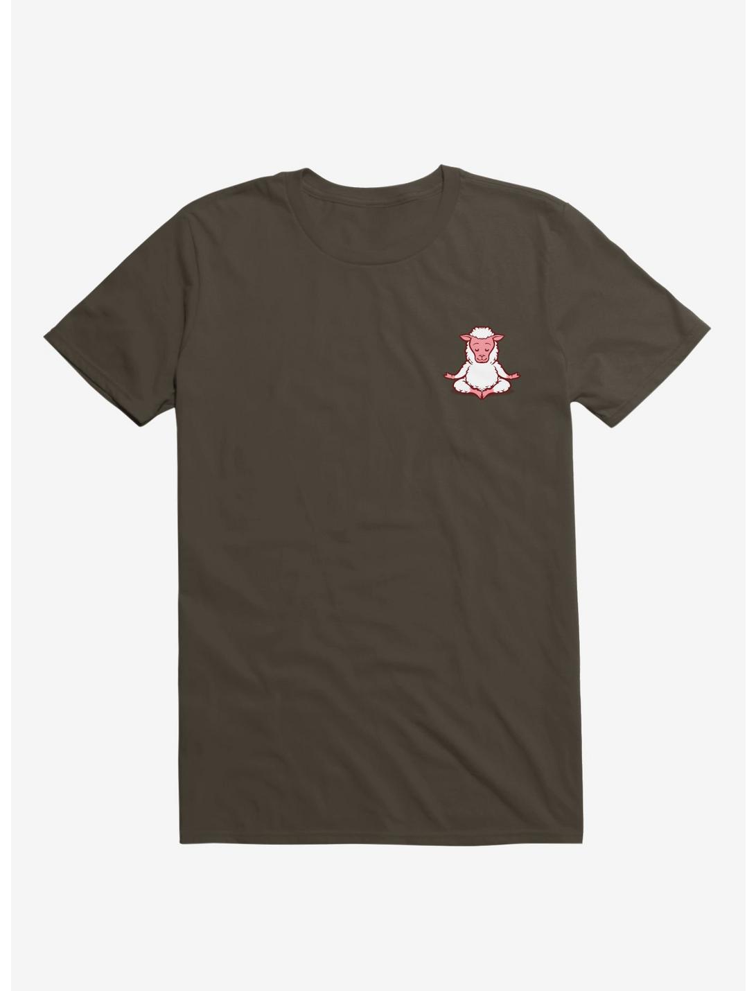 Sheep Animals Meditation Zen Buddhism Unisex T-shirt