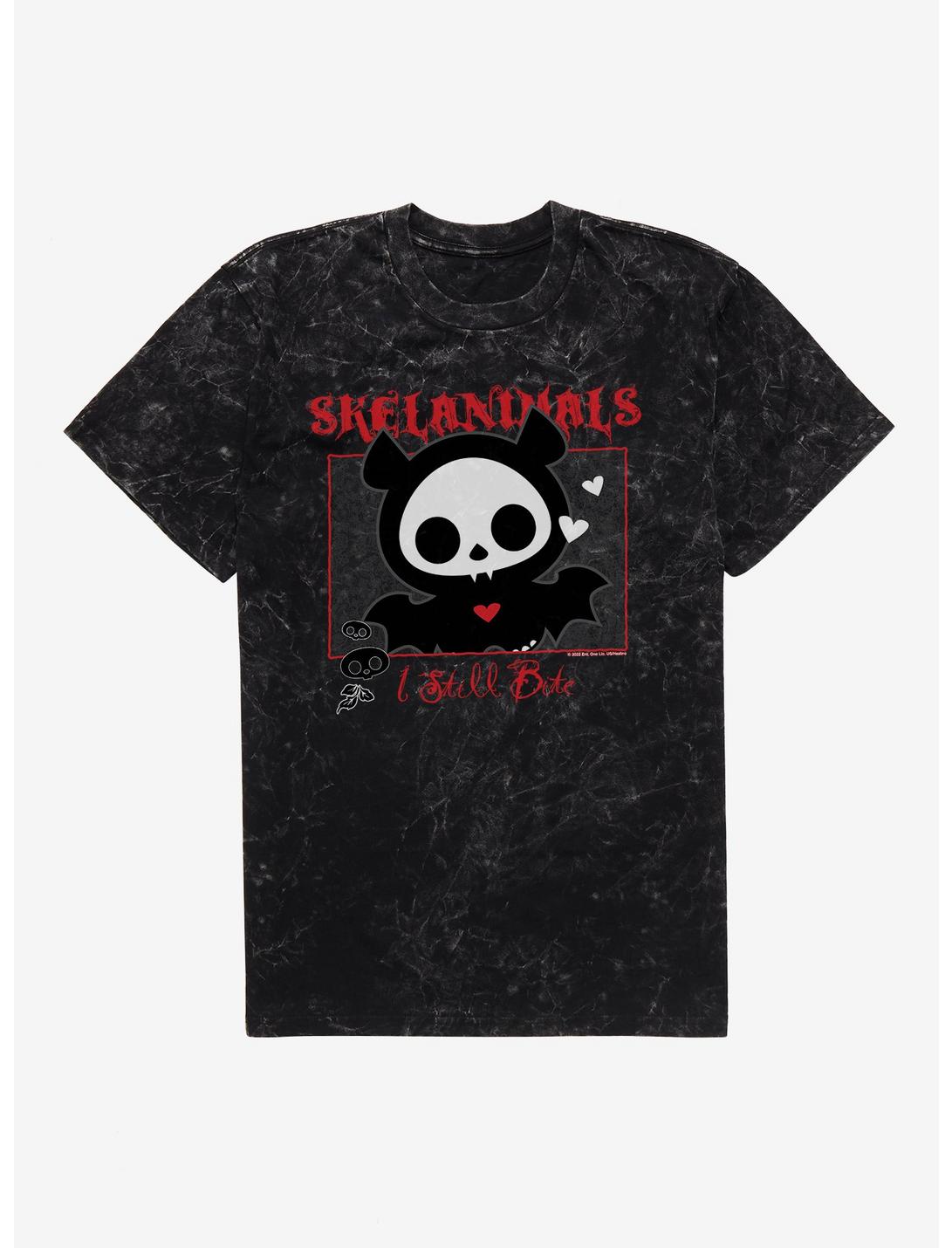 Skelanimals Diego I Still Bite Mineral Wash Unisex T-shirt