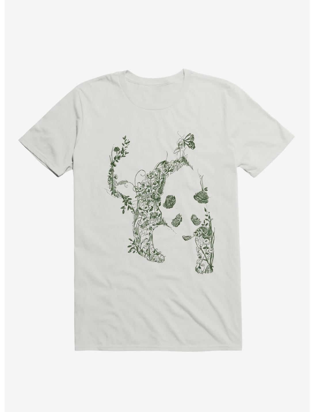 Sketch Of Nature Panda White Unisex T-shirt