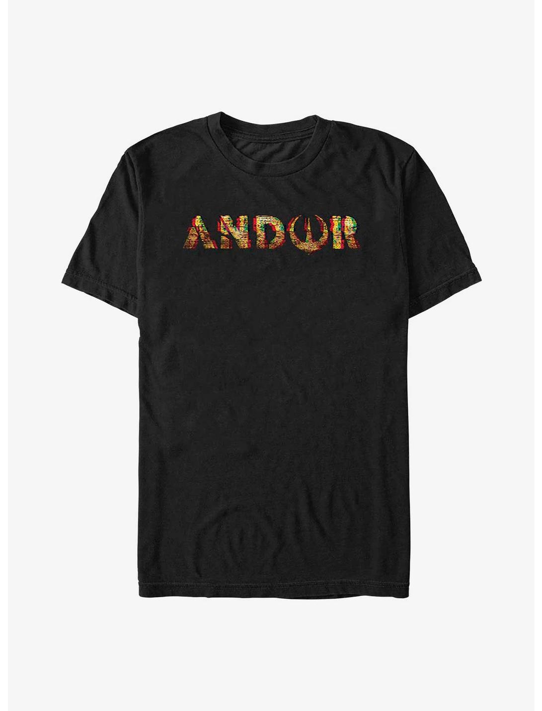 Star Wars Andor Glitch Logo Unisex T-shirt
