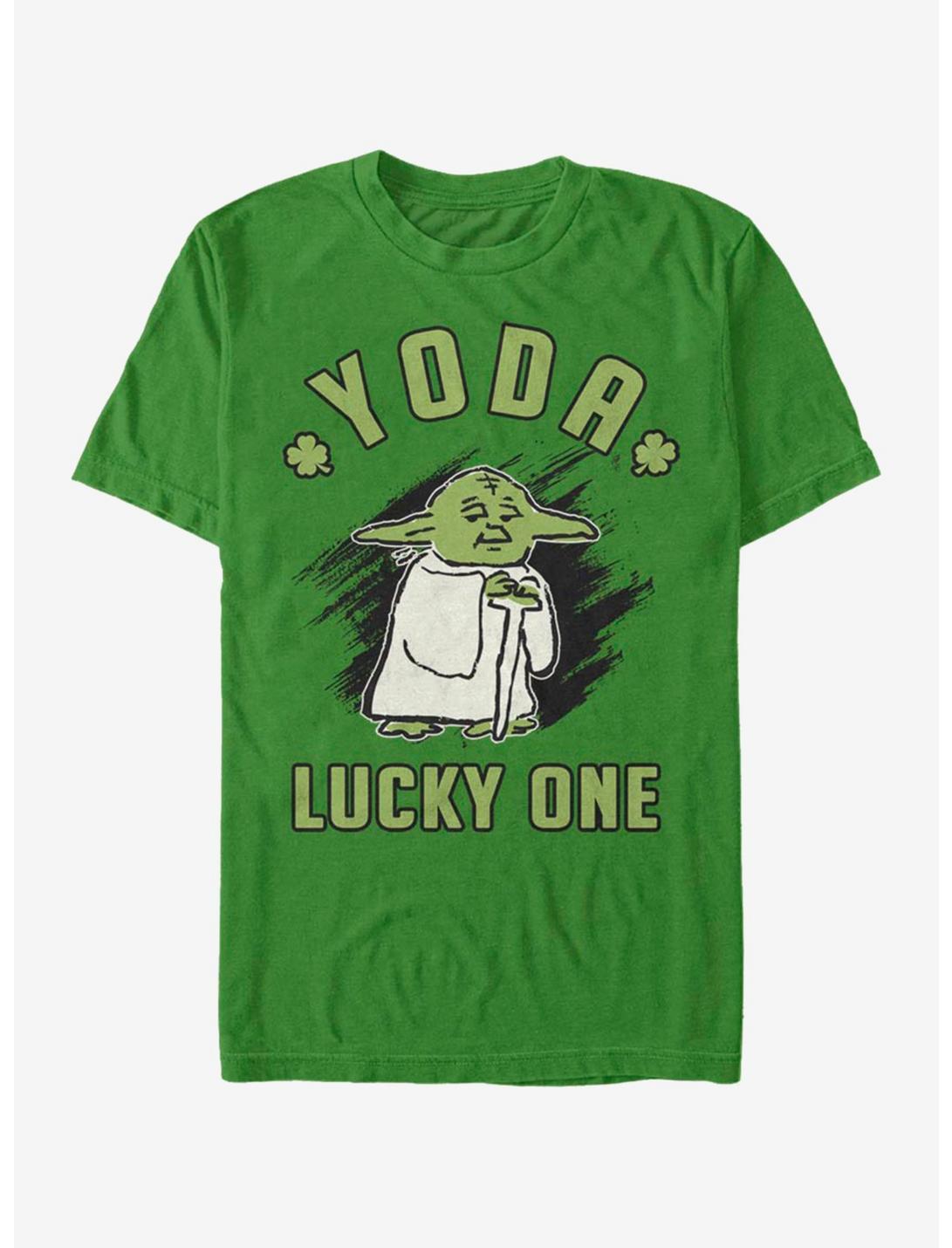 Star Wars Doodle Yoda Lucky Unisex T-shirt