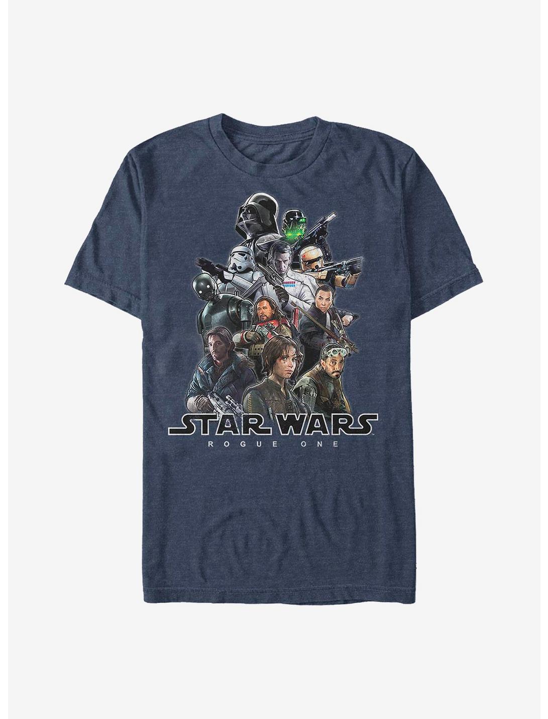 Star Wars Rogue One A Star Wars Story Cast Unisex T-shirt