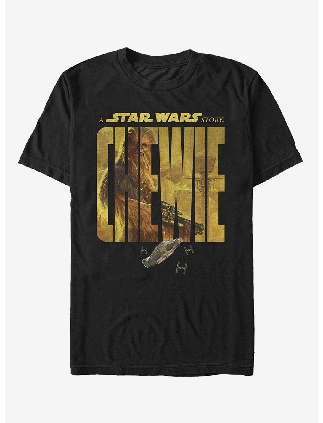 Star Wars Solo A Star Wars Story Chewie Name Movie Poster Unisex T-shirt