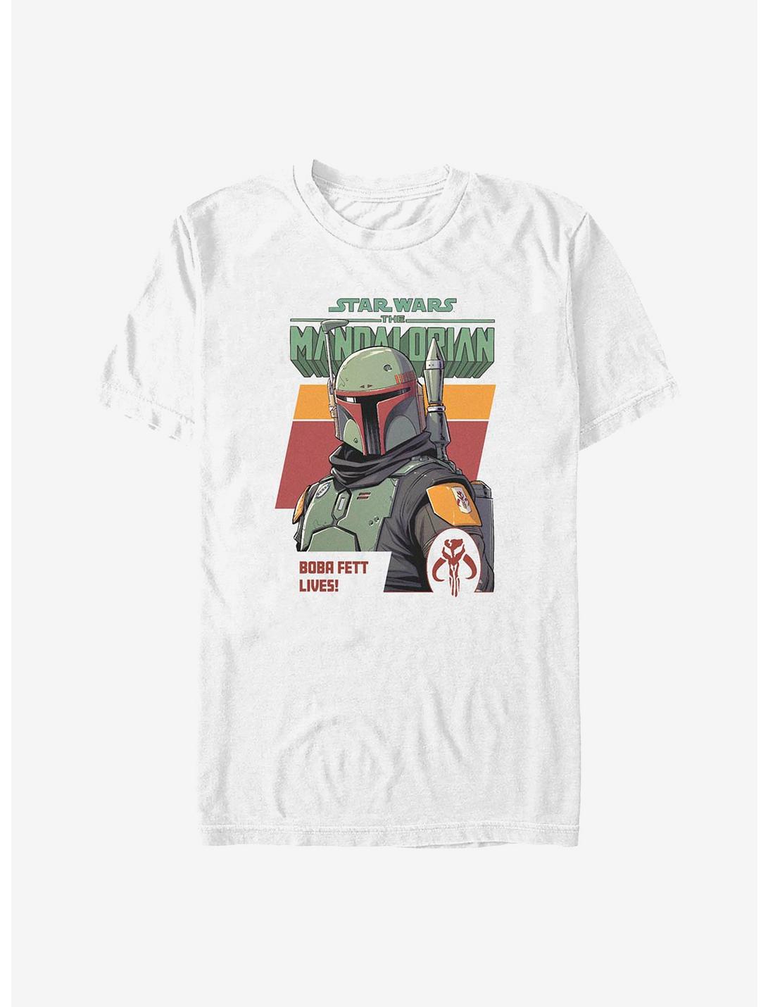 Star Wars The Mandalorian Boba Fett Lives Unisex T-shirt