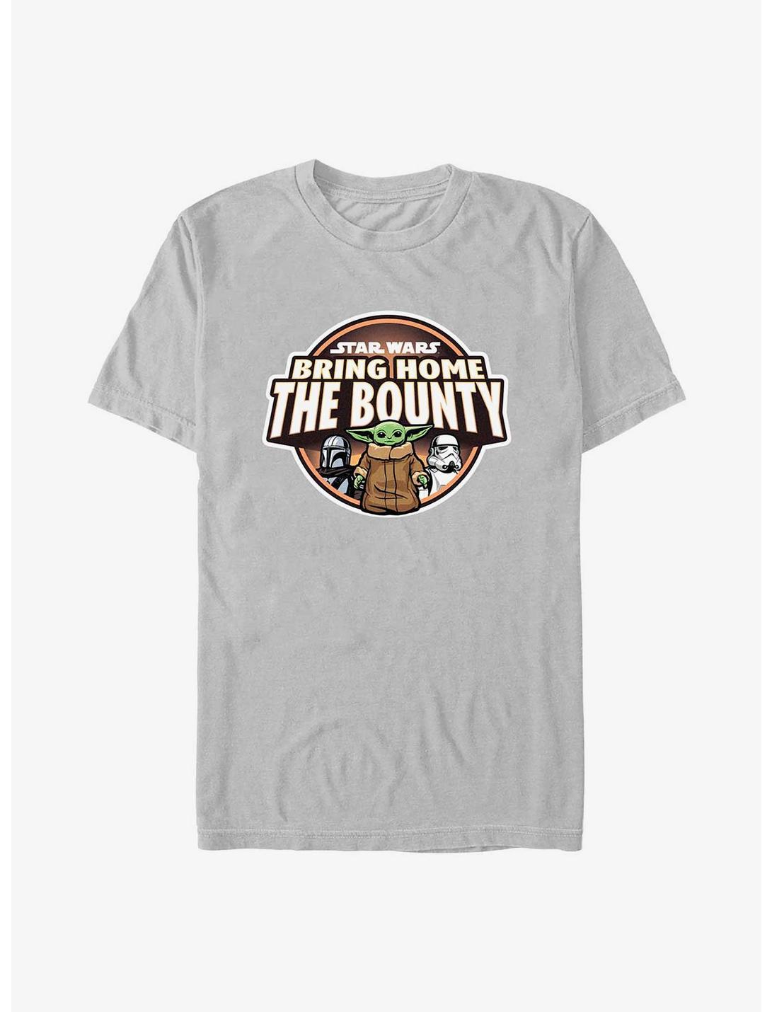 Star Wars The Mandalorian Bring Home The Bounty Characters Logo Unisex T-shirt