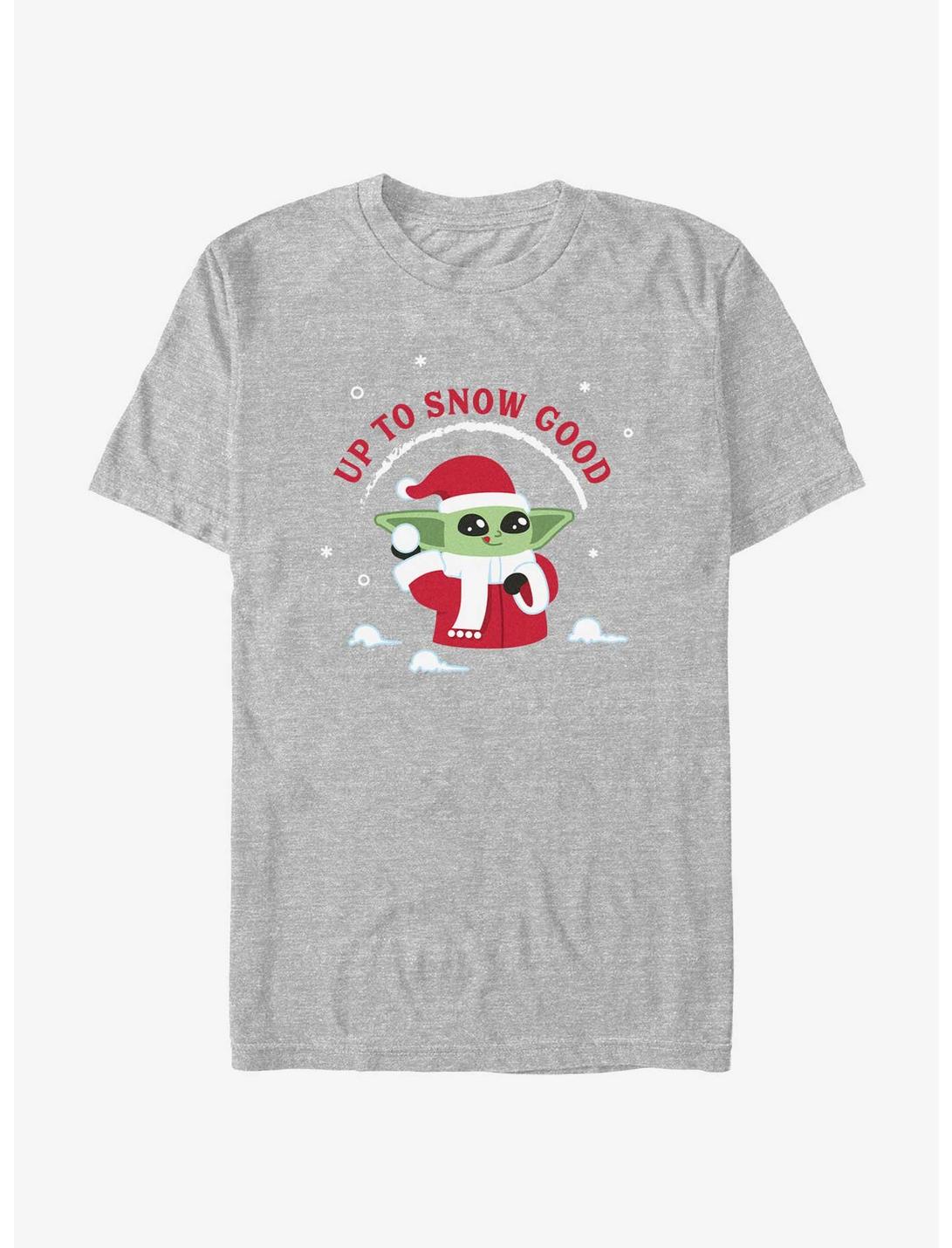 Star Wars The Mandalorian Santa Grogu Up To Snow Good Unisex T-shirt