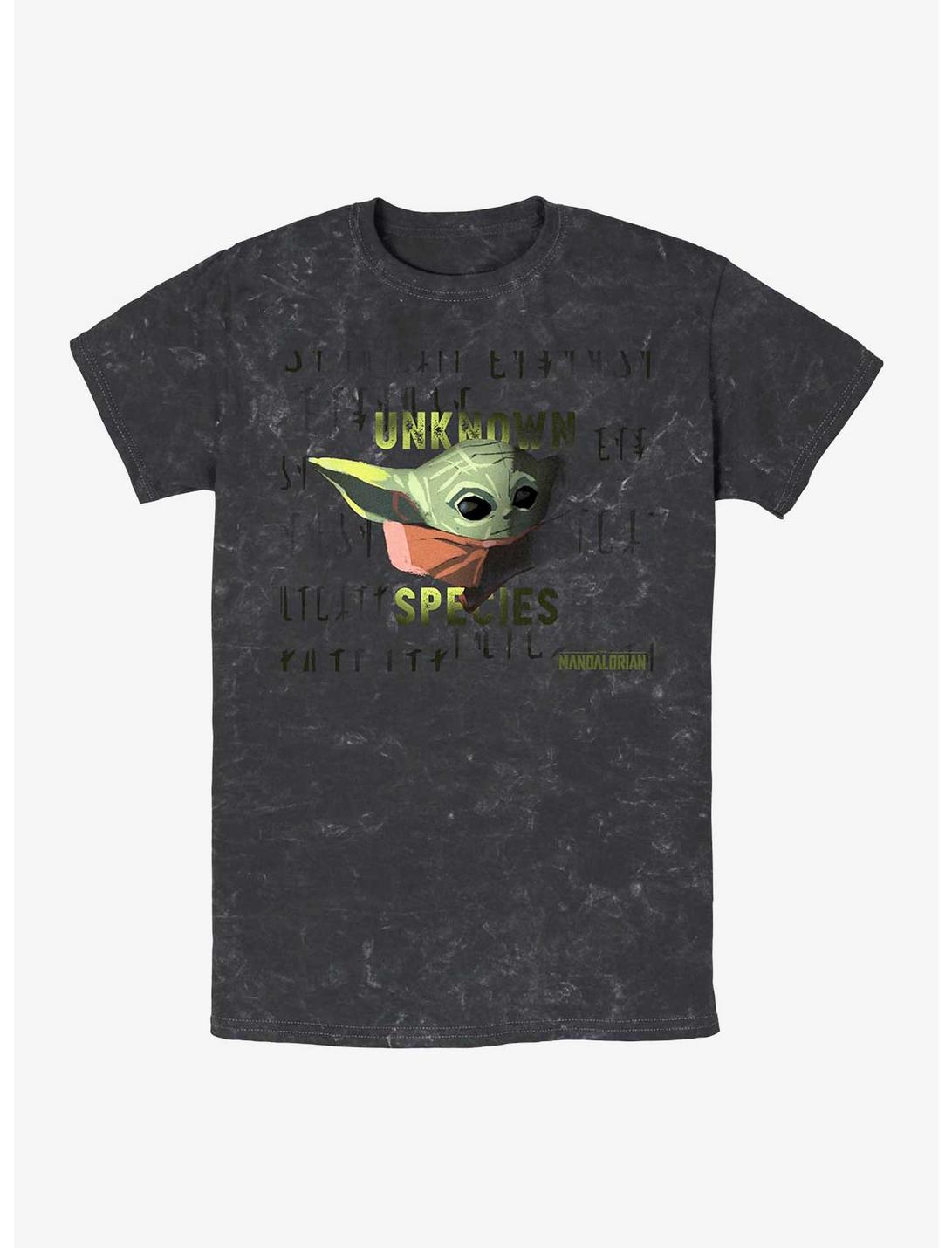 Star Wars The Mandalorian Unknown Species The Child Mineral Wash Unisex T-shirt