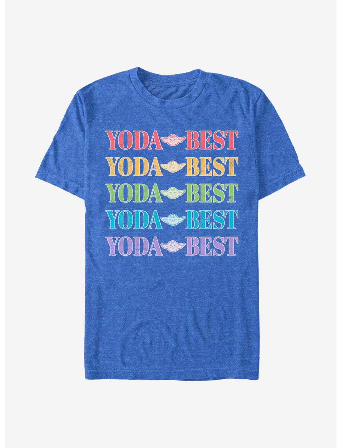 Star Wars Yoda Best Rainbow Unisex T-shirt