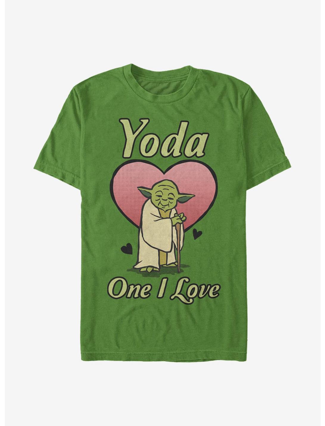 Star Wars Yoda One I Love Unisex T-shirt