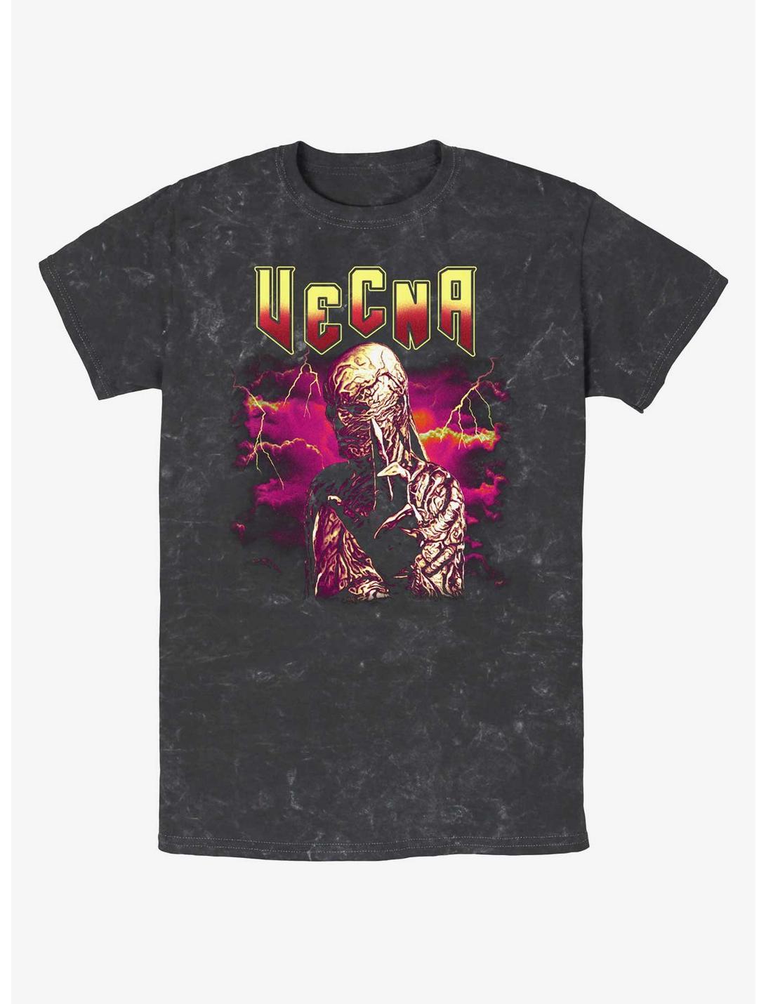 Stranger Things Heavy Metal Vecna Mineral Wash Unisex T-shirt