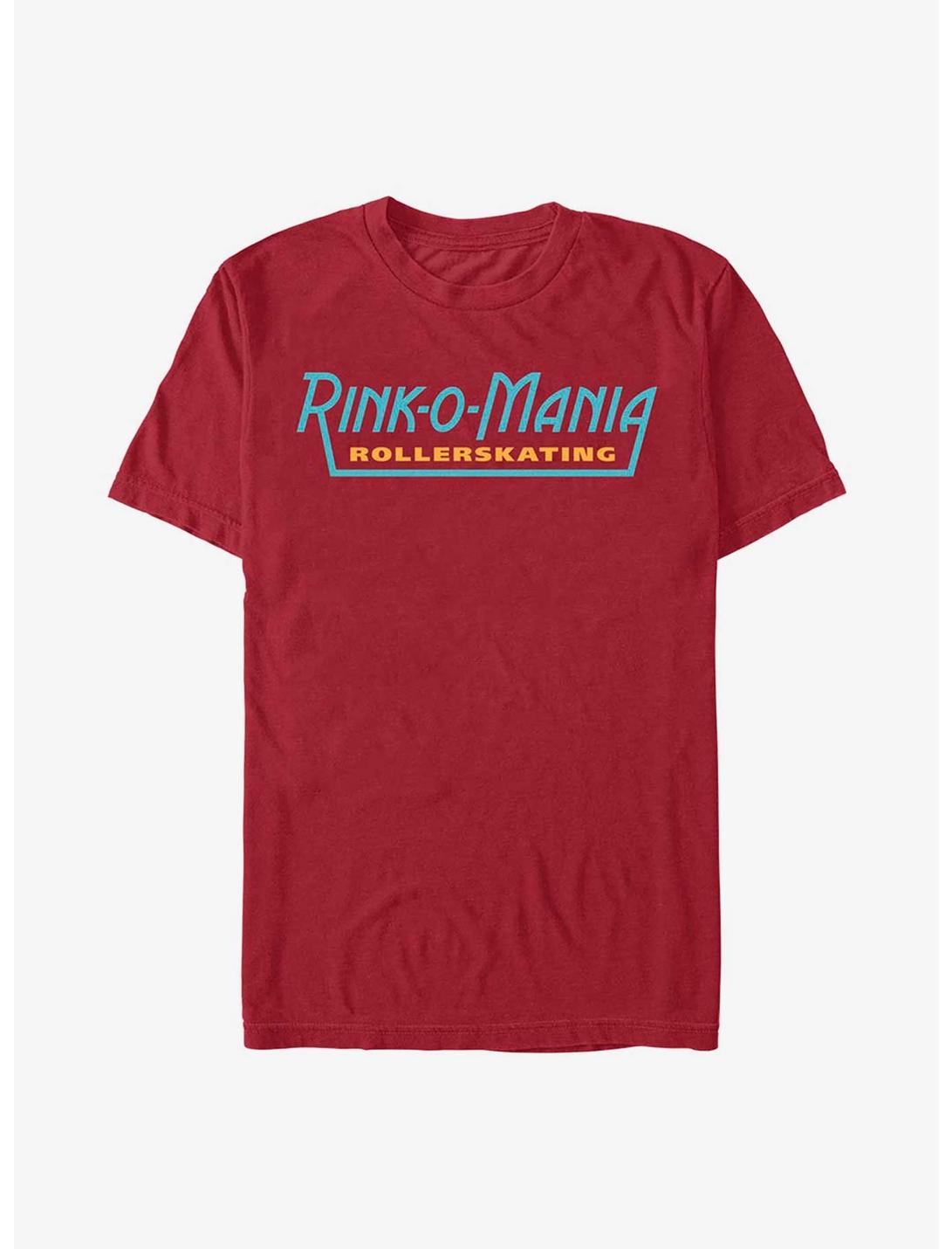 Stranger Things Rink-o-mania Rollerskating Logo Unisex T-shirt
