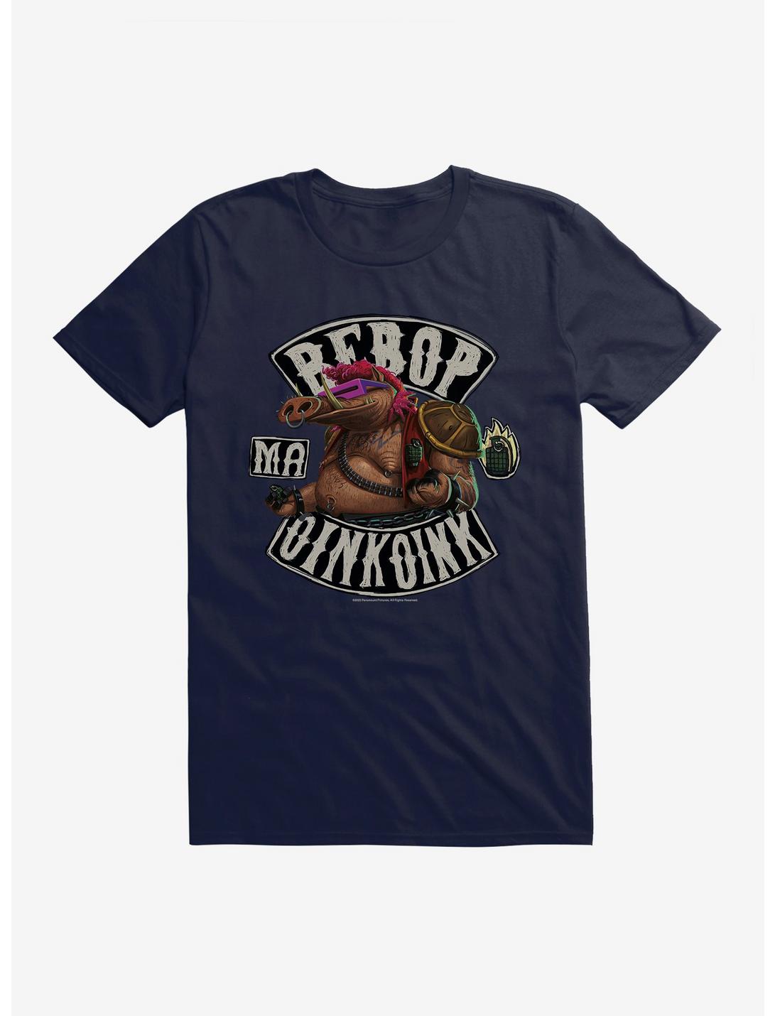 Teenage Mutant Ninja Turtles Mutant Mayhem Bebop Biker Patch Unisex T-shirt