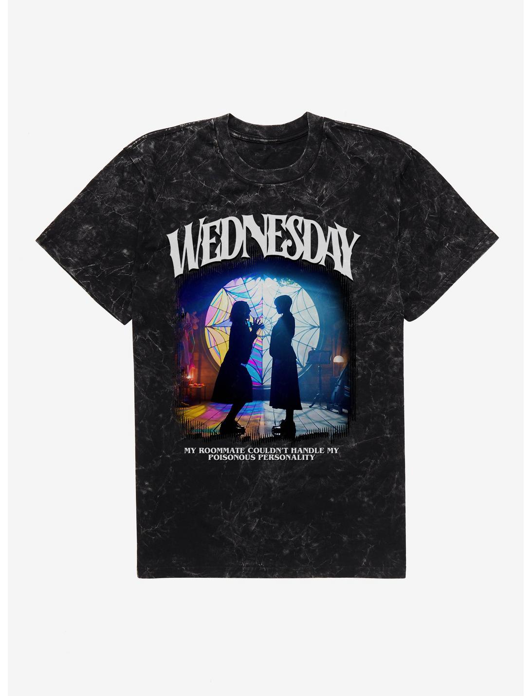 Wednesday Roommate Enid Mineral Wash Unisex T-shirt