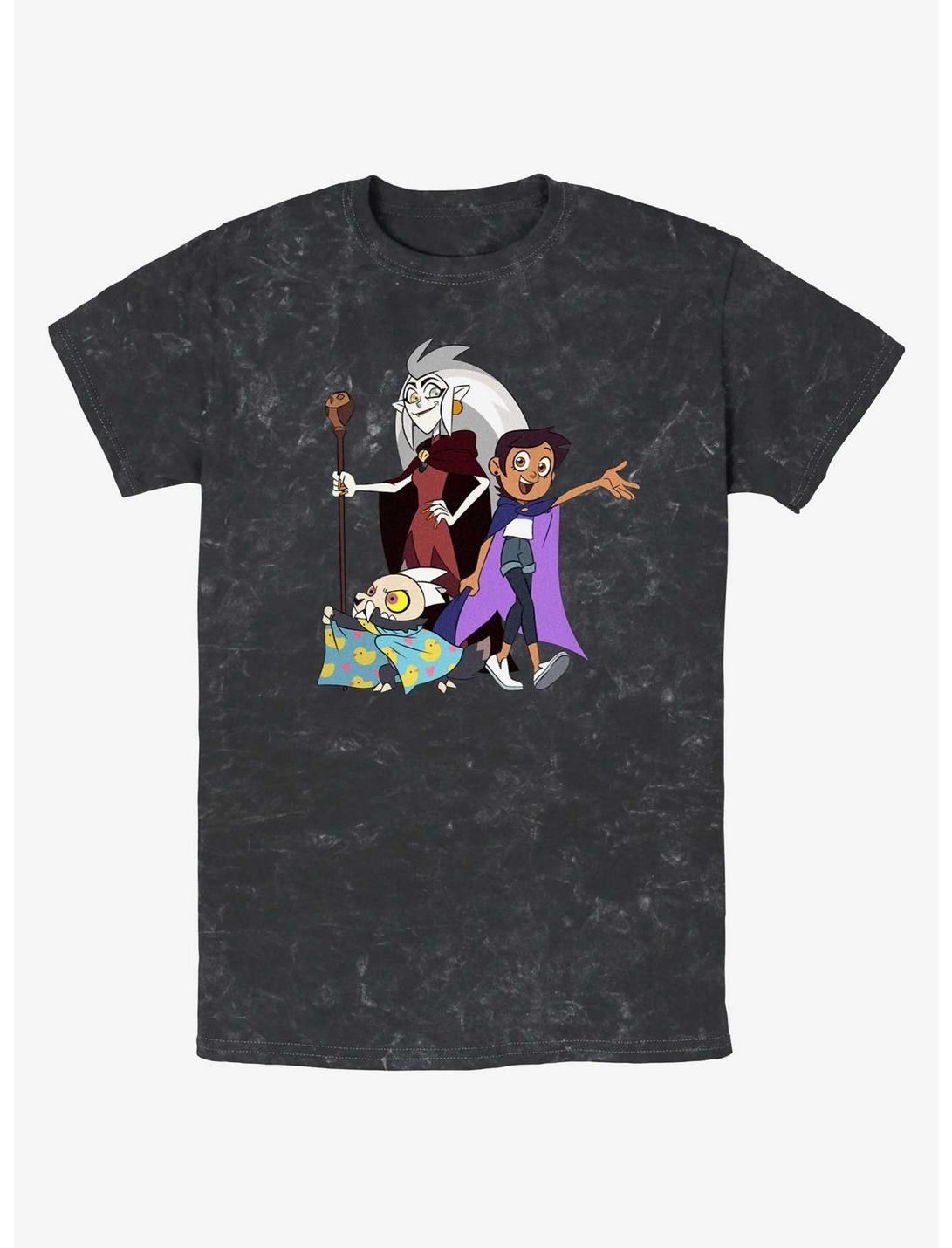 Disney The Owl House Eda Clawthorne Luz Noceda And King Mineral Wash Tees