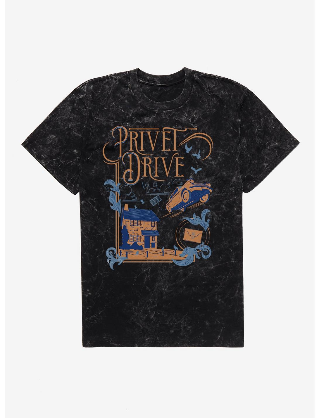 Harry Potter Privet Drive Mineral Wash Tees