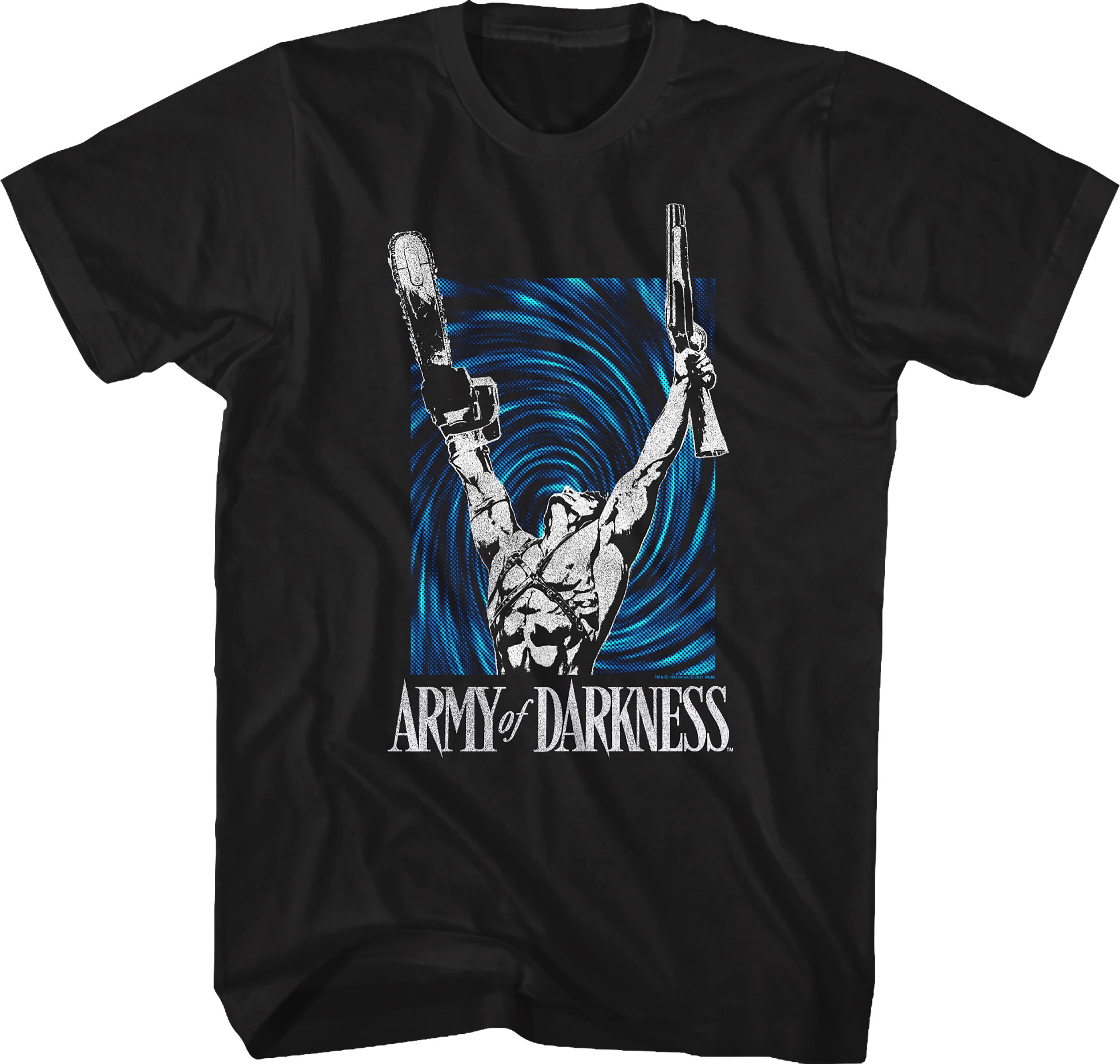 Time Vortex Army Of Darkness T-shirt