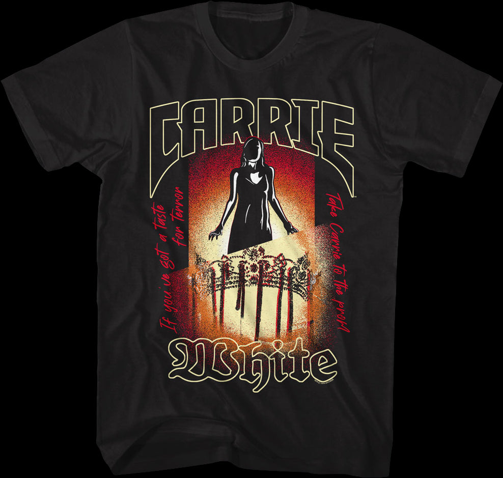 Take Carrie White To The Prom Carrie T-shirt
