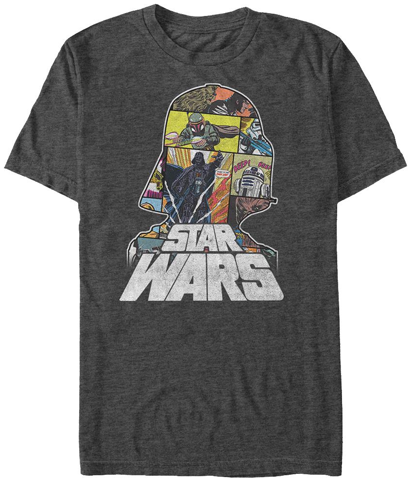 Comic Pages Star Wars T-shirt