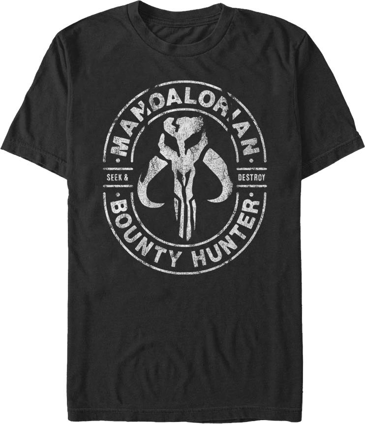Boba Fett Mandalorian Bounty Hunter Star Wars T-shirt