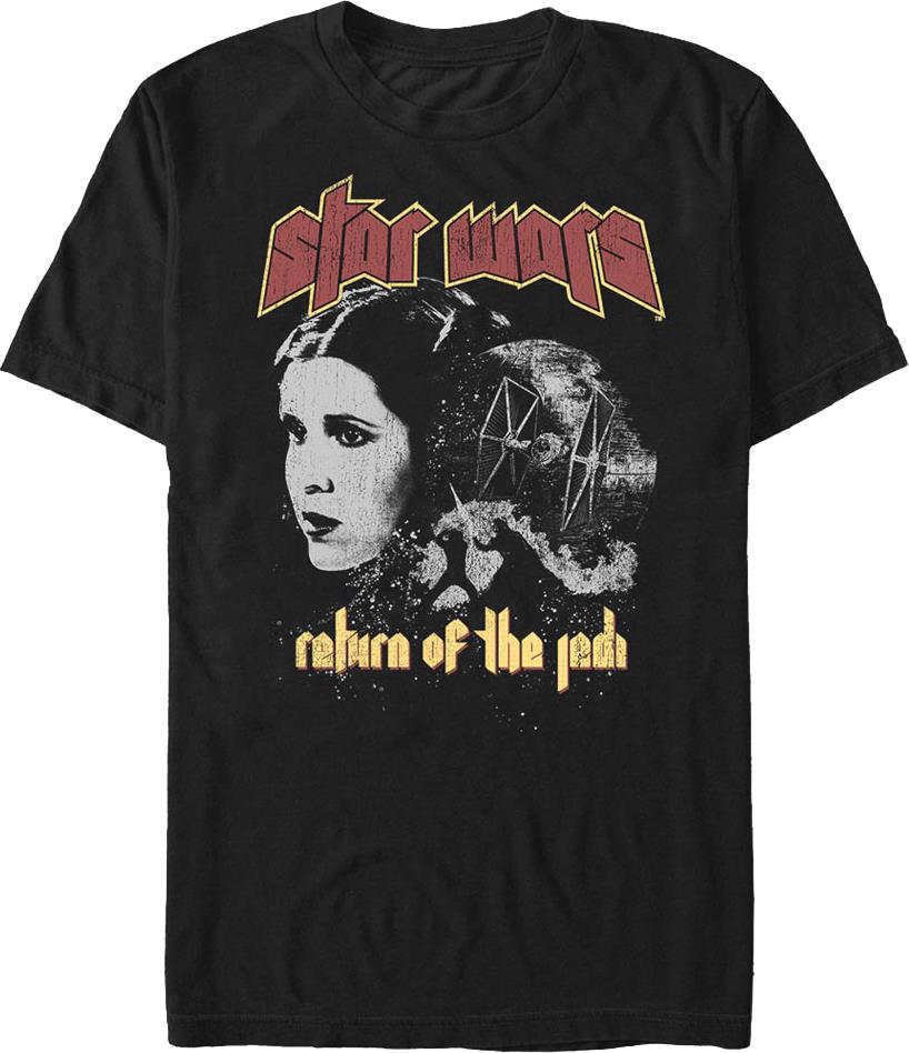 Return Of The Jedi Black And White Collage Star Wars T-shirt