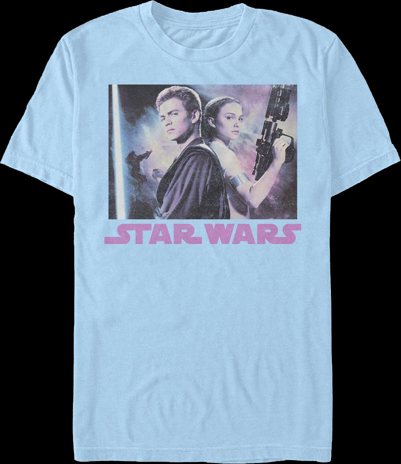 Anakin And Padme Star Wars T-shirt