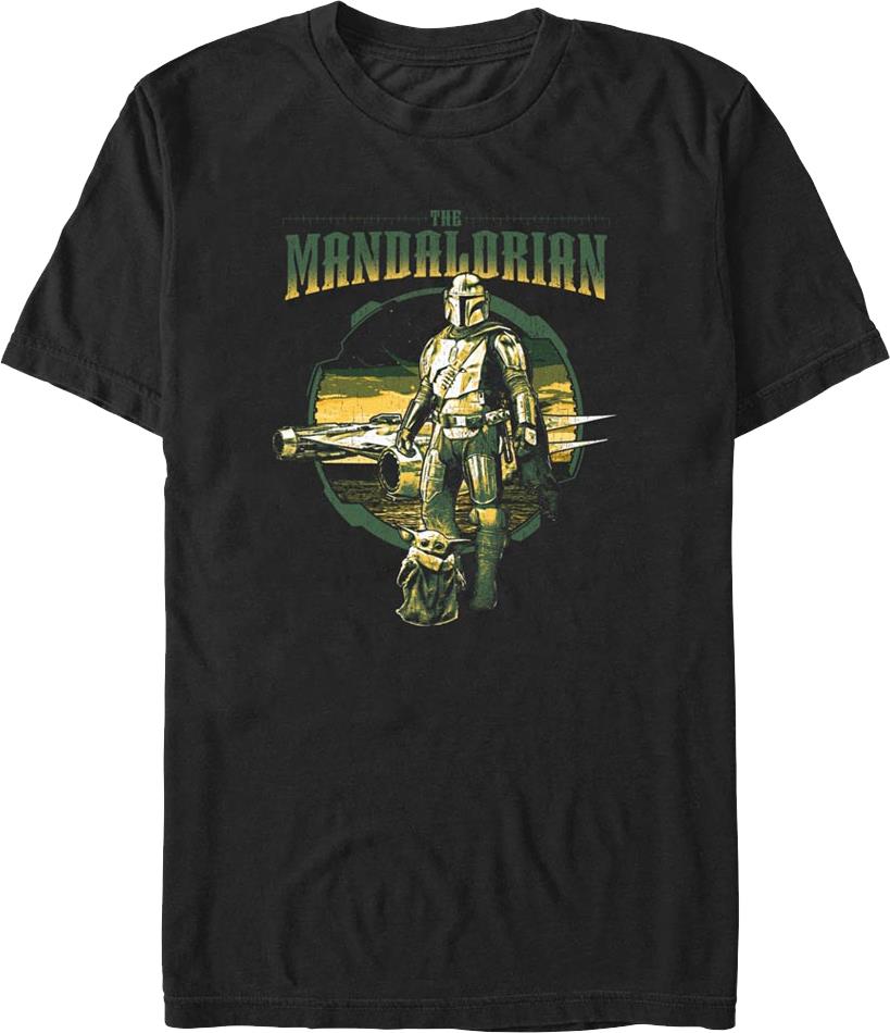 The Mandalorian Season Three Poster Star Wars T-shirt