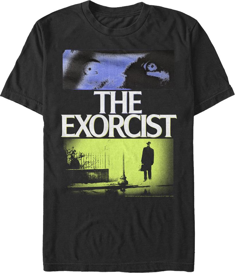 Neon Poster Exorcist T-shirt