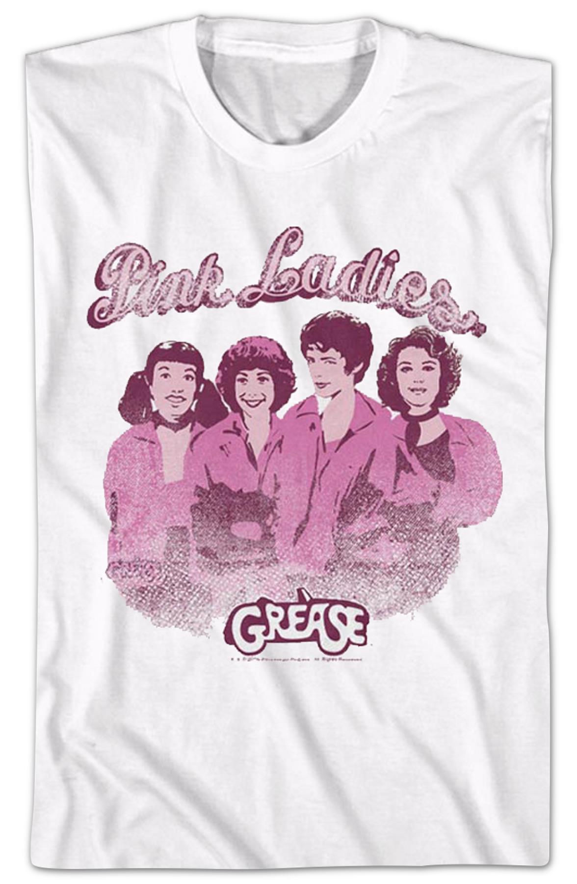 Pink Ladies Members Grease Shirt