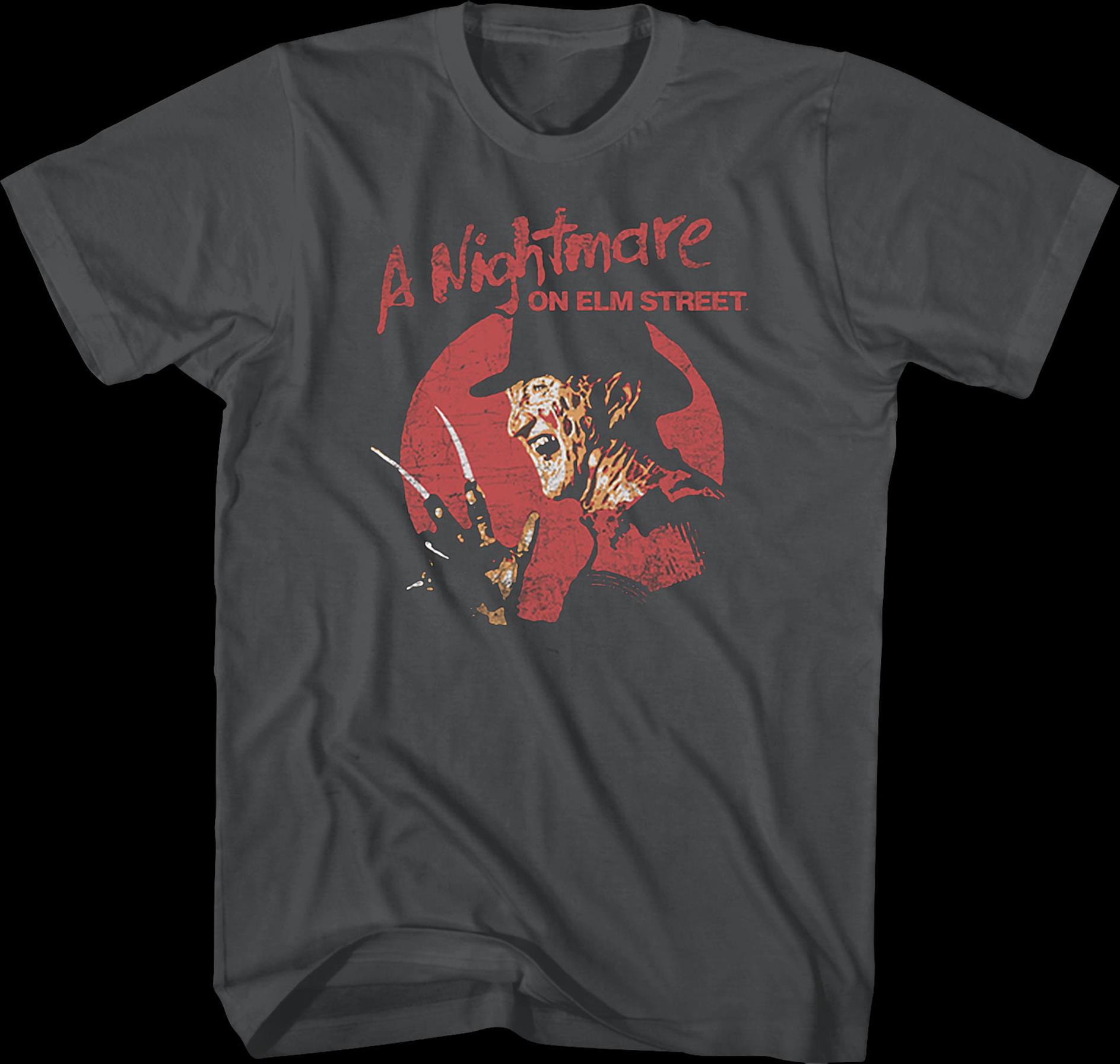 Distressed Freddy Krueger Nightmare On Elm Street T-shirt