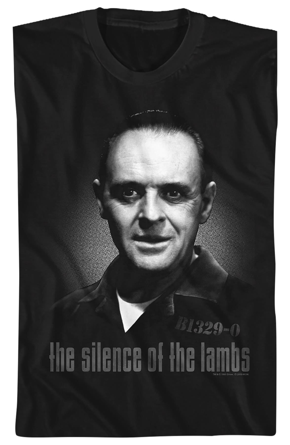Black And White Hannibal Lecter Silence Of The Lambs T-shirt