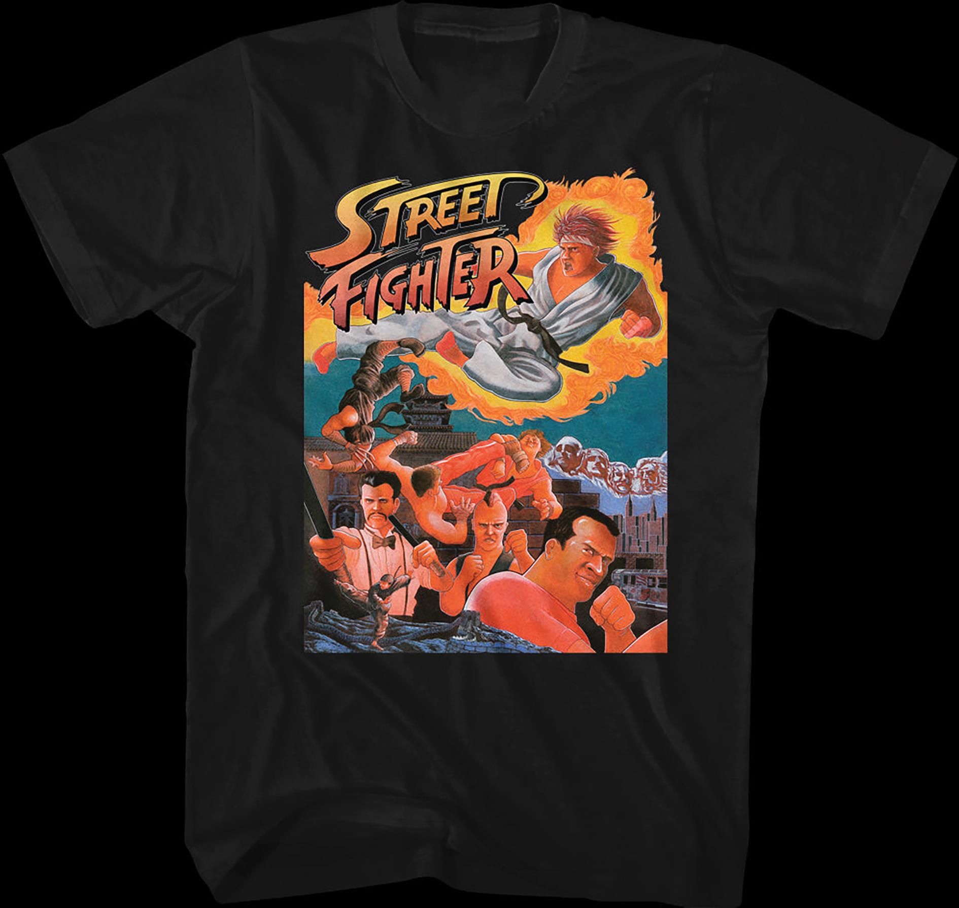 Arcade Flyer Street Fighter T-shirt