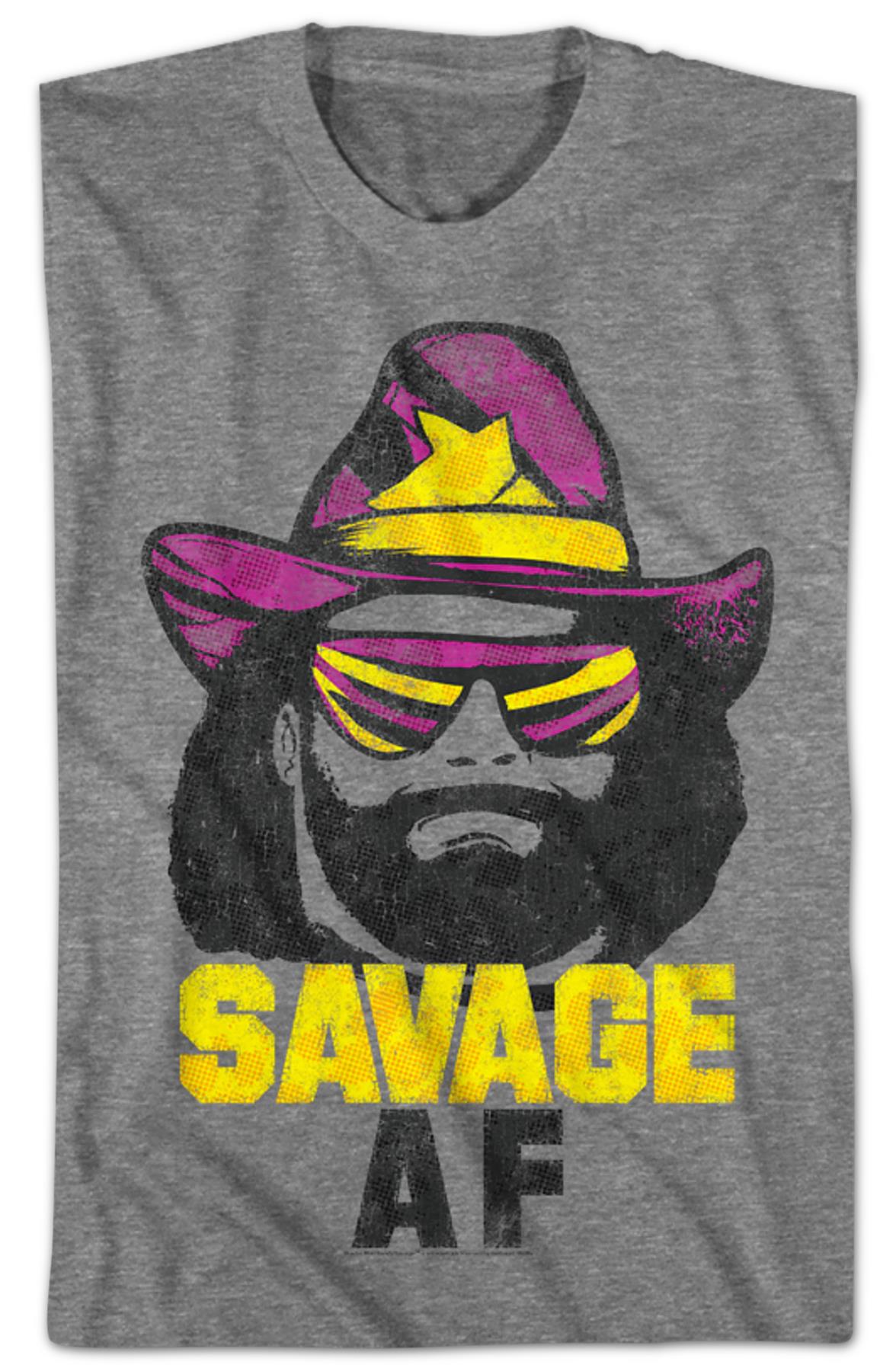 Savage Af Macho Man T-shirt