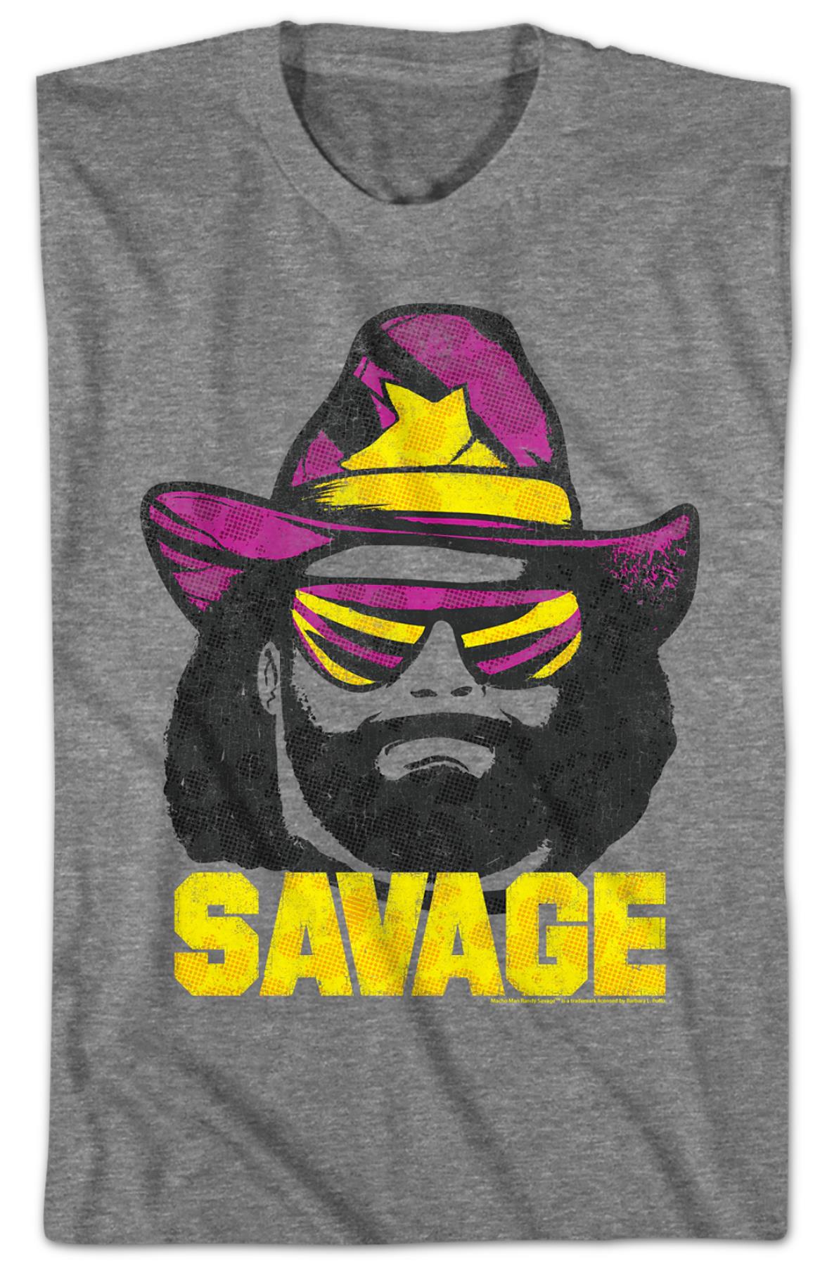 Savage Macho Man T-shirt