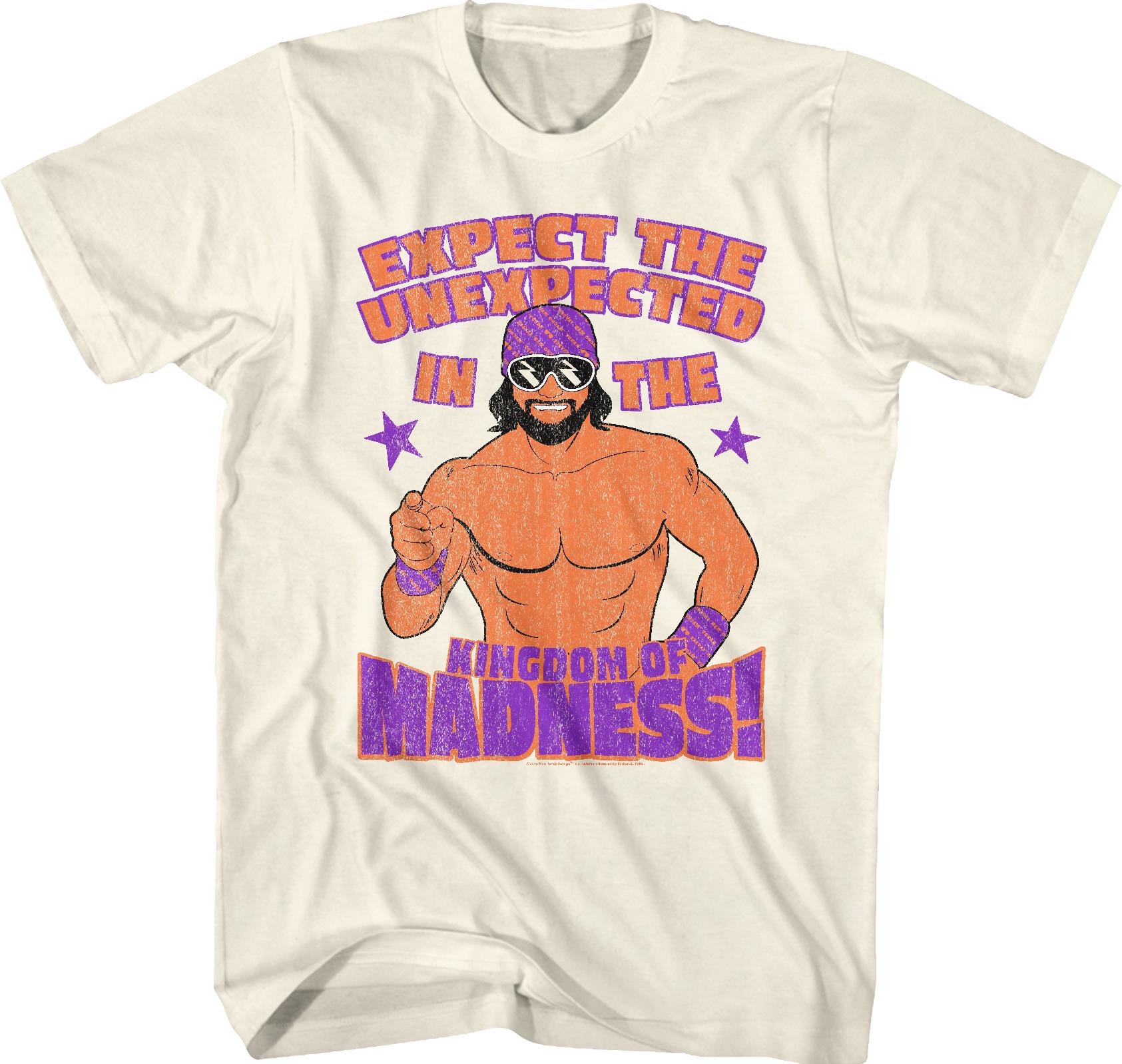Expect The Unexpected Macho Man Randy Savage T-shirt