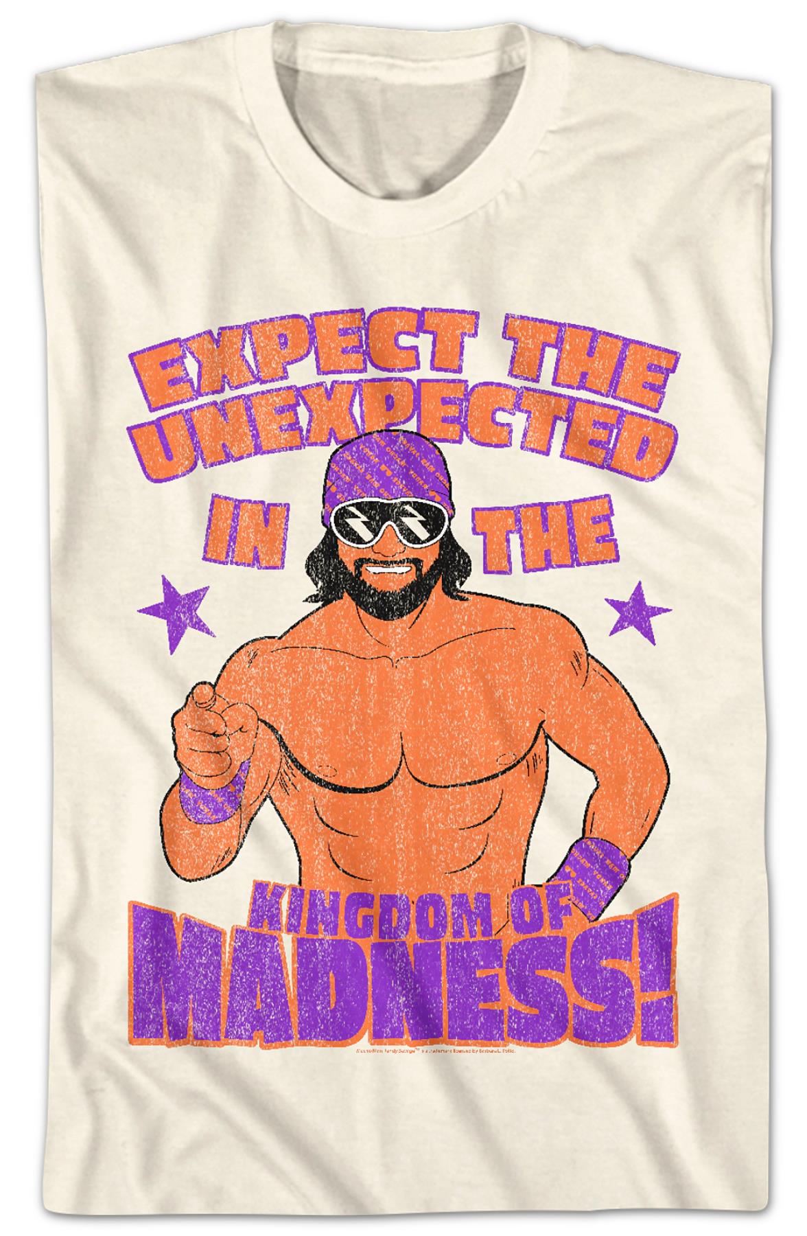 Expect The Unexpected Macho Man Randy Savage T-shirt