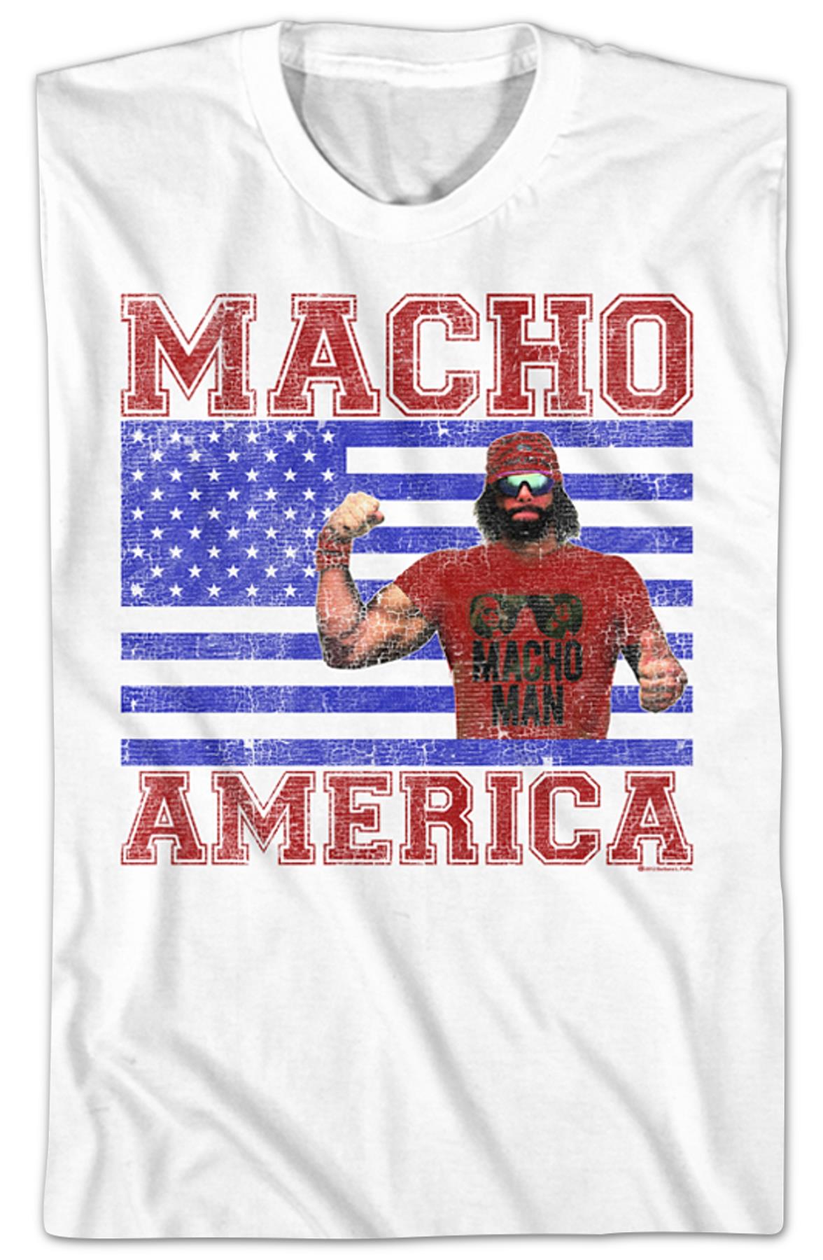Macho America Randy Savage T-shirt