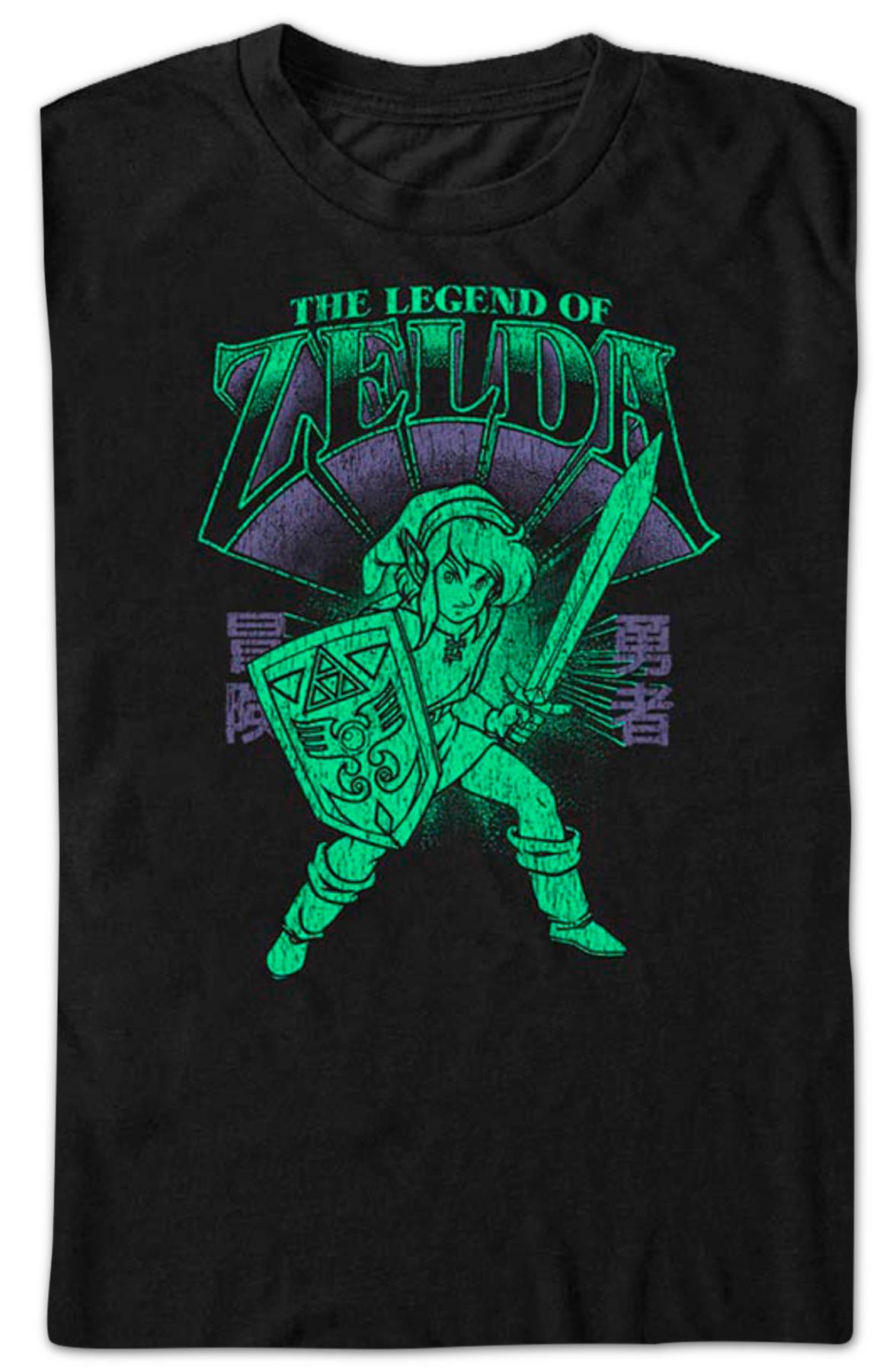 Link Hylian Hero Legend Of Zelda T-shirt